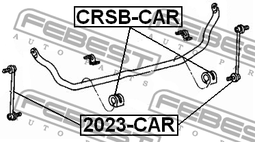 CHRYSLER CARAVAN/VOYAGER 01-06 CRSB-CAR FEBEST