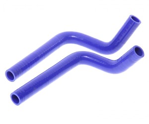 Патрубок ГАЗель Next отопителя дополнительного комплект 2шт. силикон MEGAPOWER 13017020 MEGA POWER