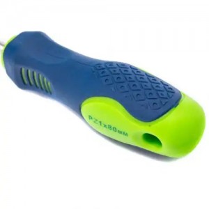 Отвертка крестовая PZ 1.0х80мм магнитная (сталь CrV) СИБРТЕХ 11877 SIBRTEC