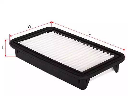 Фильтр воздушный SUZUKI SX4 (06-) SAKURA A1437 SAKURA