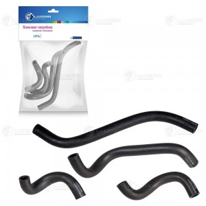 Комплект патрубков отопит. (4шт.) 21082 LPKh01082 LPKH01082 LUZAR