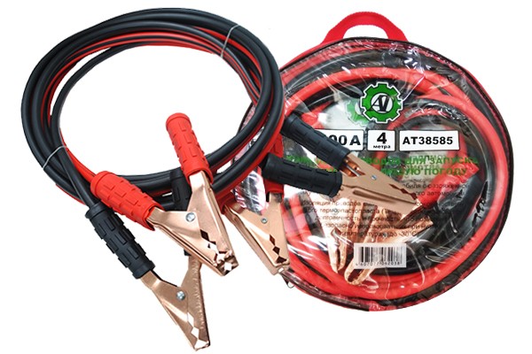 Провода для прикуривания 500А 4.0м AT AT38585 AT