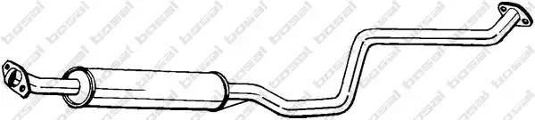 Глушитель MAZDA Premacy (99-) средняя часть BOSAL 286175 BOSAL