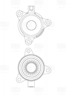 Муфта выключения сцепления (гидравлическая) CT1916 TRIALLI