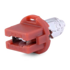Лампа 12V 3W BAX10d коричневый патрон PHILIPS 12614CP PHILIPS