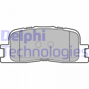 LP2703 колодки диск. зад.!\ Mitsubishi Lancer 03> LP2703 DELPHI