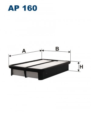 Фильтр воздушный TOYOTA Corolla (92-00) MAZDA Xedos 9 (95-00) FILTRON AP160 FILTRON