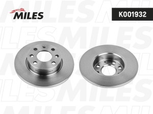 Диск тормозной передний D240мм. OPEL CORSA C 1.0-1.2 00- (TRW DF4225) K001932 K001932 MILES