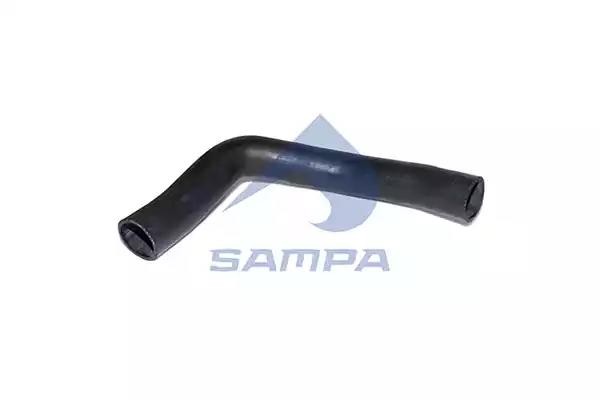 Патрубок MAN F2000,TGA,TGS,TGX системы охлаждения нижний SAMPA 021114 SAMPA