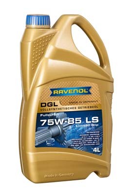 RAVENOL DGL 75W85 4Л API GL-5 + LS MIL-L-2105 D BMW Hypoid Axle Oil G1, BMW Hypo 1221107-004-01-999 RAVENOL