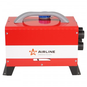 Отопитель воздушный автономный переносной 12В 5000Вт дизель металл. корпус (квад AEAZ005 AIRLINE