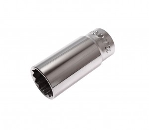 Головка торцевая 1/2" 25мм 12-ти гранная глубокая L=76мм JTC JTC-47725 JTC TOOLS