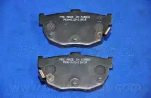 Колодки задние дисковые HYUNDAI AVANTE(J-2) 95-00 PKA-012 PKA-012 PMC PARTS MALL