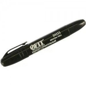 Маркер строительный черный перманентный FIT 04335 FIT
