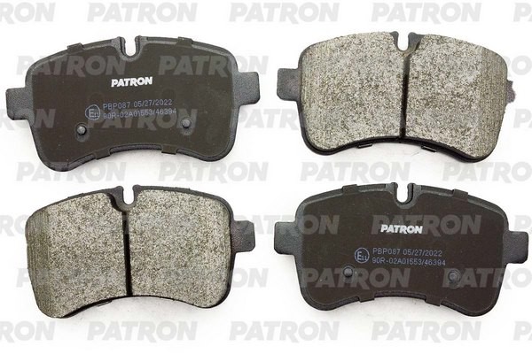Колодки тормозные IVECO Daily задние (4шт.) PATRON PBP087 PATRON