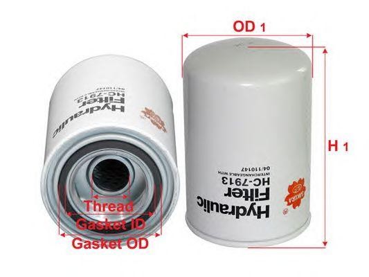 Фильтр гидравлический JCB SAKURA HC7913 SAKURA