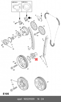 KOLO PASOWE WALU 90529559 GENERAL MOTORS