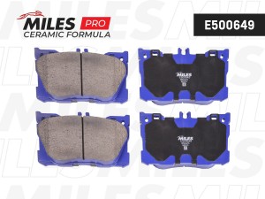 Колодки тормозные передние (Смесь CERAMIC серия PRO) MERCEDES W205/W213/GLC (X25 E500649 MILES