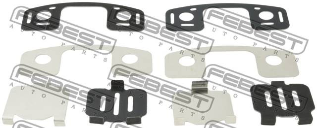 Монтажный комплект для дисковых колодок MITSUBISHI LANCER 2000-2009 0403-CS6R 0403-CS6R FEBEST