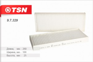 фильтр салона!  Nissan Navara/Pathfinder 4.0/2.5DCi 4WD 05> 97329 TSN