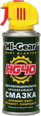 Смазка универсальная проникающая HG40 140г аэрозоль HI-GEAR HG5509 HI GEAR