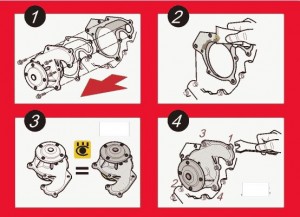 Насос водяной GWHO-46A GWHO-46A GMB