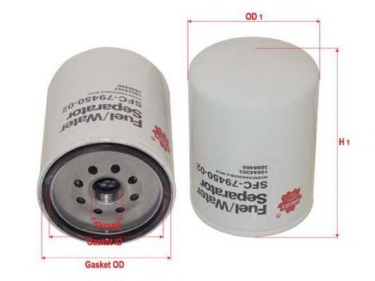 Фильтр сепаратора LIEBHERR SFC7945002 SFC7945002 SAKURA