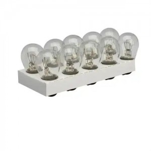 Лампа галогенная P21/4W 12V 21/4W (BAZ15D) (упак. 10 шт) LECAR000091301 LECAR