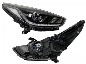 Фара HYUNDAI SOLARIS 17-20 RH линза, ДХО ST130006 SAT