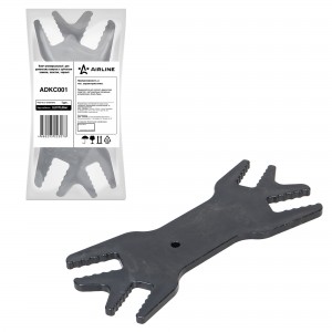 Ключ универсальный для демонтажа хомутов с зубчатым замком, пластик, черный AIRL ADKC001 AIRLINE