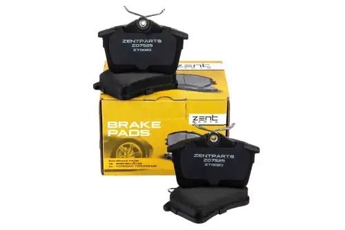колодки дисковые задние! Peugeot Partner 1.6/1.6HDi/2.0HDi 08> Z07525 ZENTPARTS