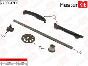 Комплект цепи ГРМ TOYOTA 1.0i 1KR-FE 05- 77B0047FK 77B0047FK MASTER KIT