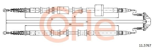 OPEL MERIVA (2003-2010) 92115767 COFLE