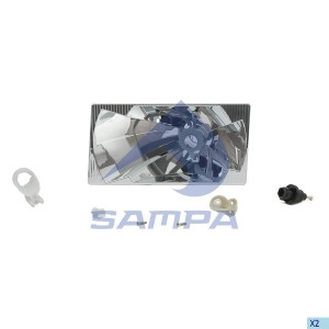 Рефлектор левый 124 045024 SAMPA