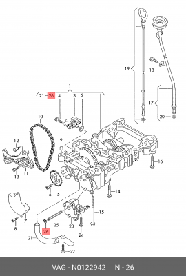 VW/AUDI N 012 294 2 VAG