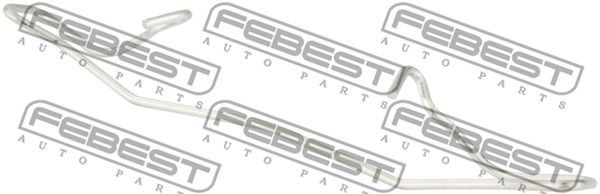 Пружина прижимная тормозных колодок MERCEDES BENZ E CLASS W211 1603-001 1603-001 FEBEST