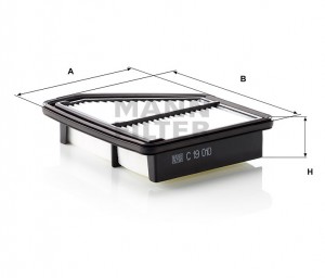 HONDA CIVIC 4D (2006-2012) C 19 010 MANN FILTER