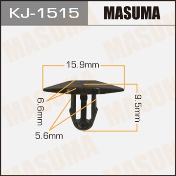 "Клипса крепежная  ""Masuma"" KJ1515" KJ1515 MASUMA