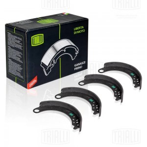 Колодки тормозные барабанные передние для а/м УАЗ Патриот TRIALLI новый каркас GF 23301 TRIALLI