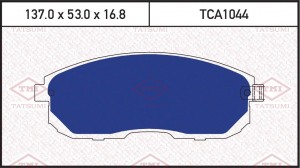 Колодки тормозные дисковые передние NISSAN Teana 03- TCA1044 TCA1044 TATSUMI