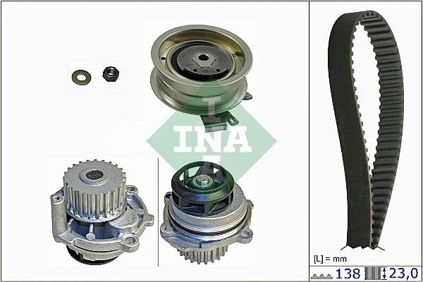 SKODA OCTAVIA (A4 1U-) (2000>) 1,6 100-102л.с. 530017131 INA