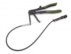 Клещи для самозажимных (пружинных) хомутов с гибким захватом /ДЕЛО ТЕХНИКИ/ 821021 DELO TEHNICI