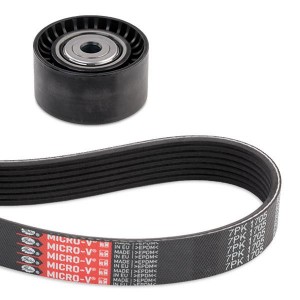 Комплект приводного ремня NISSAN Qashqai (07-13),X-Trail (07-) (2.0 DCI) комплек K017PK1705 GATES