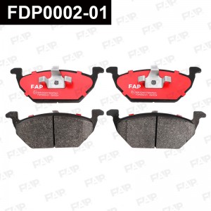 Тормозные колодки дисковые смесь CERAMIC FDP0002-01 FDP0002-01 FAP