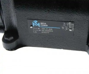 Компрессор ЗИЛ,МАЗ,УРАЛ (2 цилиндровый) жид. охлаж. без шкива 210л/мин. MEGAPOWE 35027008 MEGA POWER