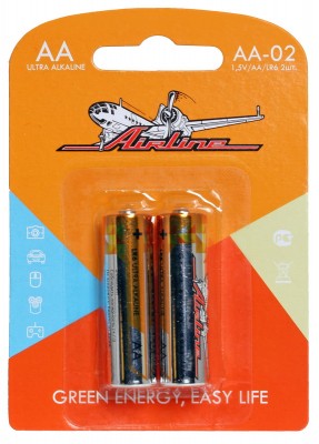 AA/LR6 ЩЕЛОЧНЫЕ AA-02 AIRLINE