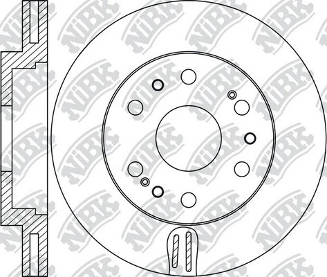 Диск тормозной CHEVROLET/CADILLAC 09- RN1678 RN1678 NIBK