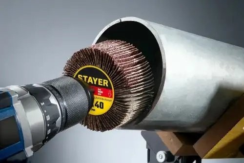 Круг лепестковый радиальный 50х20мм Р80 STAYER 36607080 STAYER