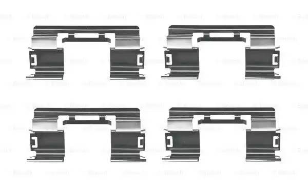 Ремкомплект CHEVROLET Cruze колодок тормозных передних BOSCH 1 987 474 746 BOSCH