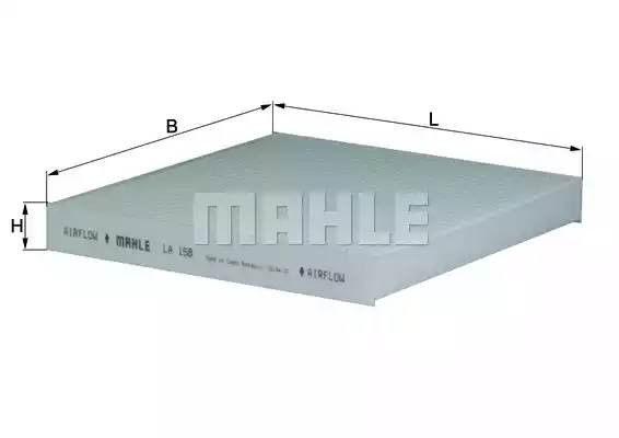 MAZDA CX 7 (2007>)/MAZDA 6 (GH) (2007-2012) LA158 MAHLE KNECHT